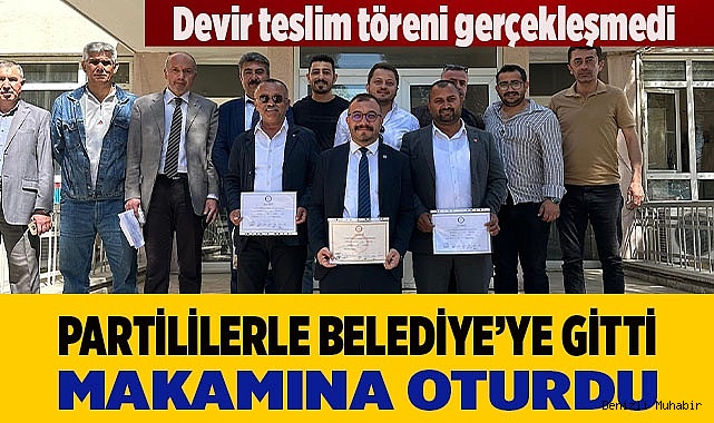 PARTİLİLERLE YÜRÜDÜ, MAKAMI DEVRALDI