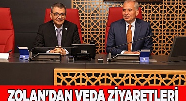 ZOLAN'DAN VEDA ZİYARETLERİ