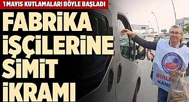 1 MAYIS KUTLAMALARI BÖYLE BAŞLADI
