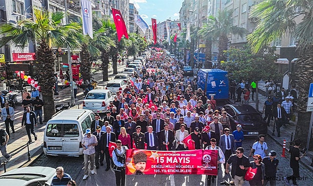 15 MAYIS COŞKUSU DENİZLİ’Yİ SARDI