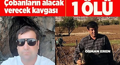 2 çobanın tartışması kanlı bitti; 1 ölü