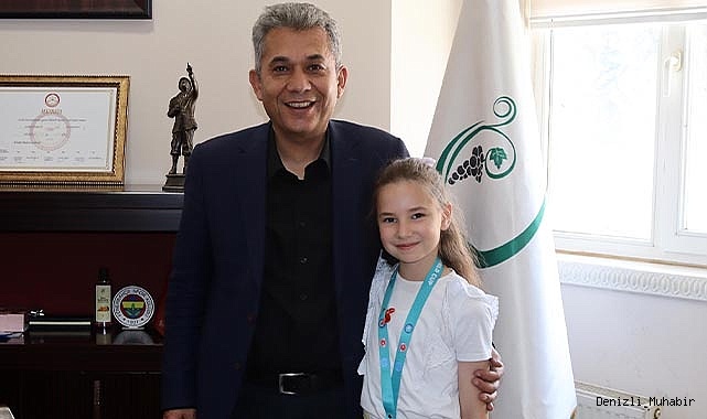 9 YAŞINDAKİ HAZAL ERBAY ÇAL’IN GURURU OLDU