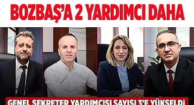BOZBAŞ'A 2 YARDIMCI DAHA