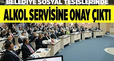 Denizli'de belediye tesislerinde alkol servisine onay