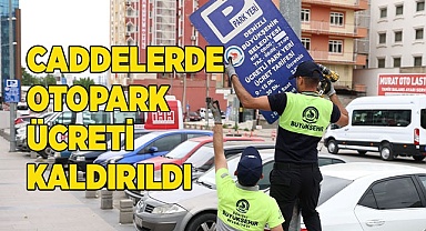 Denizli’de cep otoparkları artık ücretsiz