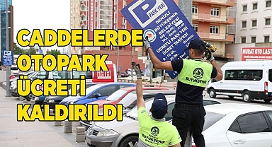 Denizli’de cep otoparkları artık ücretsiz