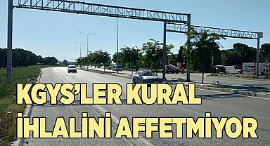 Denizli’de trafik kuralı ihlalleri KGYS ile tespit ediliyor