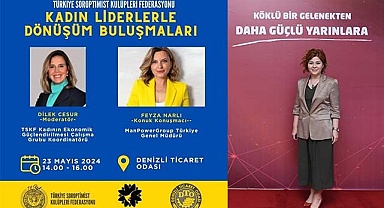 DTO’DAN KADIN LİDERLERLE DÖNÜŞÜM BULUŞMALARI