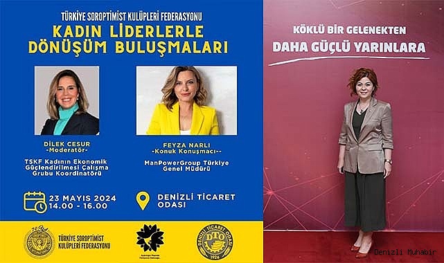 DTO’DAN KADIN LİDERLERLE DÖNÜŞÜM BULUŞMALARI