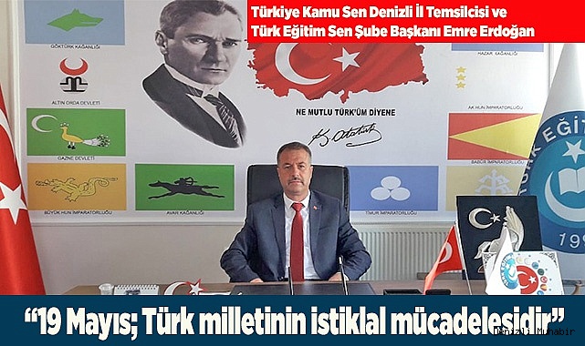 Erdoğan: “19 Mayıs; Türk milletinin istiklal mücadelesidir”