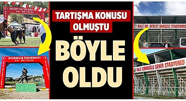 KALE'DE TABELALAR DEĞİŞTİ