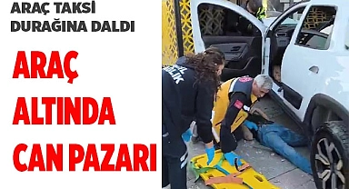Kontrolden çıkan araç çarptığı 4 kişiden 2'sini altına aldı