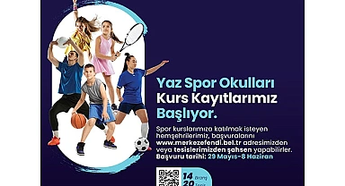 MERKEZEFENDİ’DE YAZ SPOR OKULLARI KAYIT DÖNEMİ BAŞLIYOR