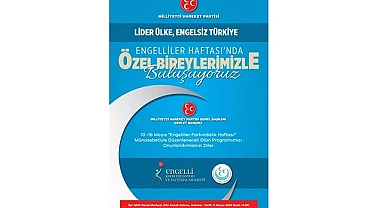MHP, ÖZEL BİREYLERLE BULUŞACAK