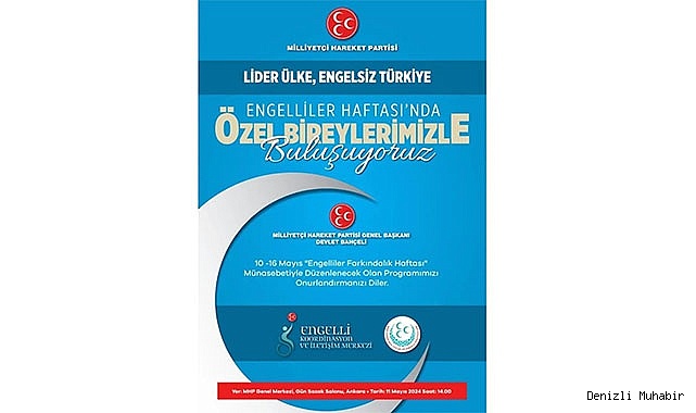 MHP, ÖZEL BİREYLERLE BULUŞACAK