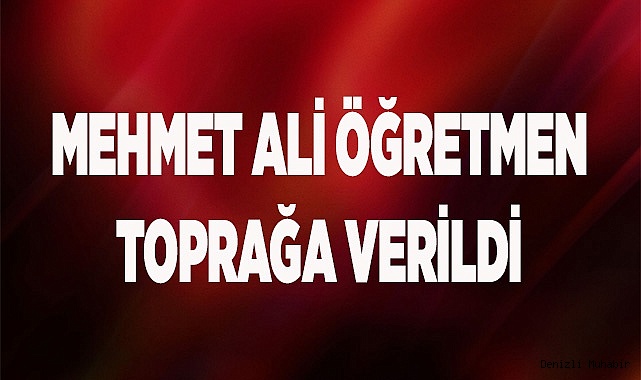 Öğrencileriyle voleybol oynarken vefat eden öğretmen toprağa verildi