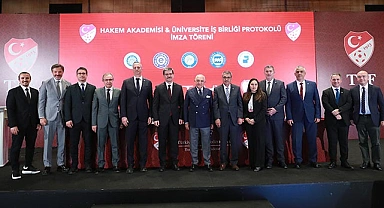 Rektör Kutluhan,  “Hakem Akademisi” İş Birliği Törenine Katıldı