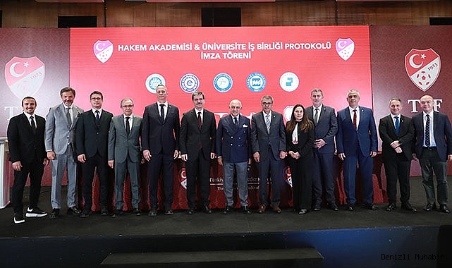 Rektör Kutluhan,  “Hakem Akademisi” İş Birliği Törenine Katıldı