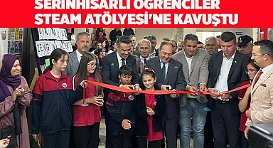 SERİNHİSARLI ÖĞRENCİLER STEAM ATÖLYESİ'NE KAVUŞTU
