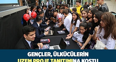 ÜLKÜCÜLERİN UZEM TANITIMINA GENÇLERDEN YOĞUN İLGİ