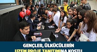 ÜLKÜCÜLERİN UZEM TANITIMINA GENÇLERDEN YOĞUN İLGİ