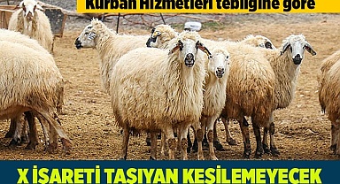 ​​​​​​​X İŞARETİ TAŞIYAN KESİLEMEYECEK
