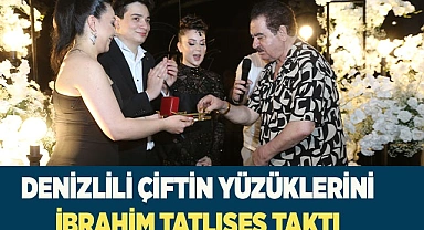 YÜZÜKLERİNİ İBRAHİM TATLISES TAKTI