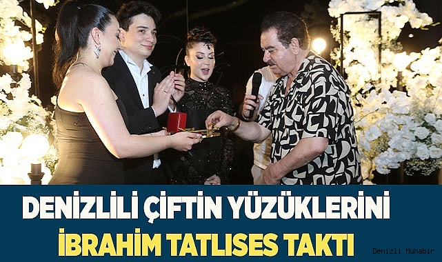 YÜZÜKLERİNİ İBRAHİM TATLISES TAKTI