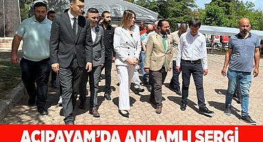 ACIPAYAM’DA ANLAMLI SERGİ