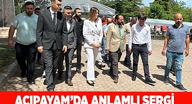ACIPAYAM’DA ANLAMLI SERGİ