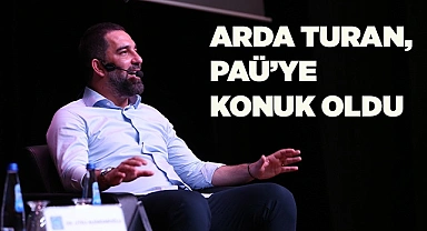 Arda Turan, PAÜ’ye Konuk Oldu