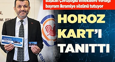 Başkan Çavuşoğlu emeklilere verdiği bayram ikramiye sözünü tutuyor