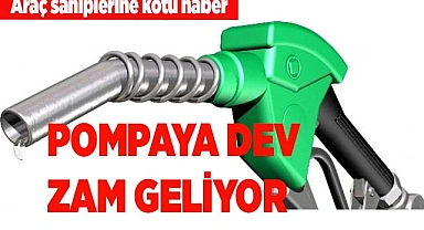 Benzin ve motorine ÖTV zammı geliyor