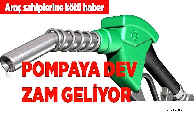 Benzin ve motorine ÖTV zammı geliyor