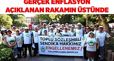 GERÇEK ENFLASYON AÇIKLANAN RAKAMIN ÜSTÜNDE