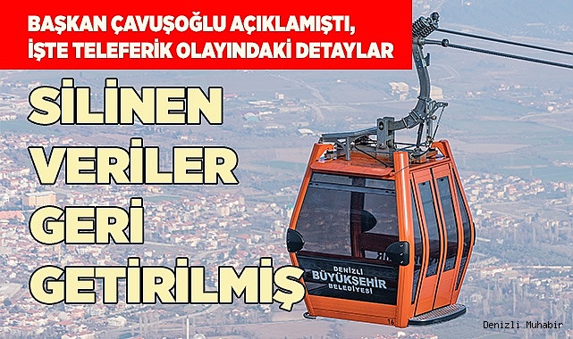 İŞTE TELEFERİK OLAYINDAKİ DETAYLAR