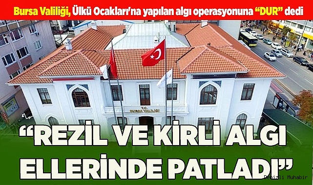 "REZİL VE KİRLİ ALGI ELLERİNDE PATLADI"