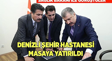 ŞEHİR HASTANESİ KONUSU GÖRÜŞÜLDÜ