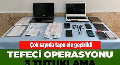 Tefeci operasyonu 3 tutuklama