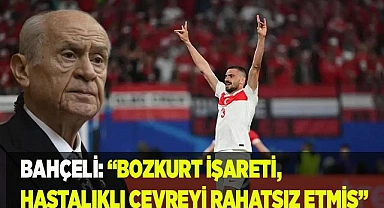 BAHÇELİ: “BOZKURT İŞARETİ HASTALIKLI ÇEVREYİ RAHATSIZ ETMİŞ”