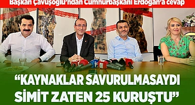 Başkan Çavuşoğlu’ndan Cumhurbaşkanı Erdoğan’a cevap