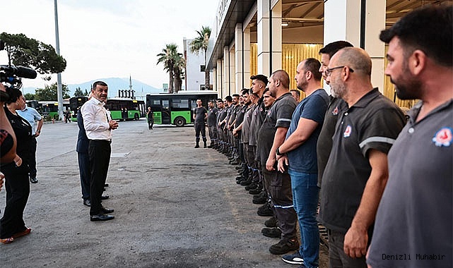 Başkan Çavuşoğlu’ndan ilk sefer öncesi Ulaşım AŞ’ye ziyaret