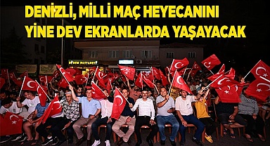 Büyükşehir milli maç için 4 dev ekran kuracak