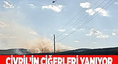 Çivril’in ciğerleri yanıyor