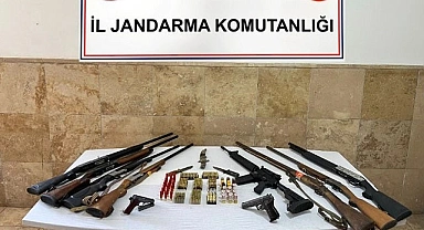 Denizli’de silah kaçakçılığı operasyonu: 8 gözaltı