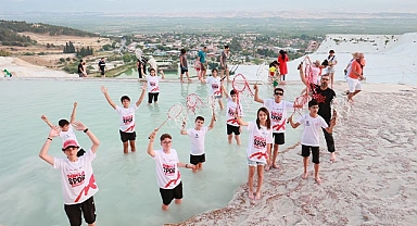 DÜNYA BADMİNTON GÜNÜ PAMUKKALE'DE KUTLANDI