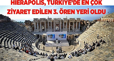 Hierapolis, Türkiye’de en çok ziyaret edilen 3. ören yeri oldu