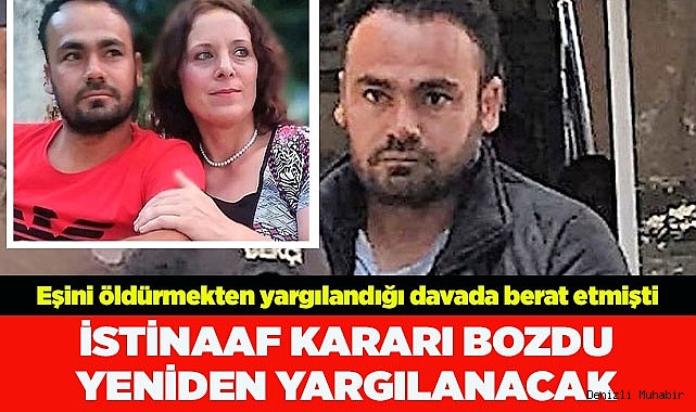 İkizlere hamile eşini öldüren koca yeniden yargılanıyor