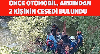 Önce otomobil, ardından 2 kişinin cansız bedeni bulundu