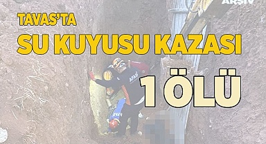 Su kuyusu kazası:1 ölü
